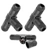Wannap 3 Pole Wire Connector Waterproof IP68 External Electrical Junction