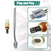 A ABSOPRO 1 Set Intake Air Temperature Sensor 25036751 Plastic