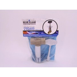 BLUE FLAME GAS VALVE KIT FOR FIREPLACES AND FIREPITS STRAIGHT VALVE