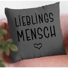 Shirtracer Cushion 50 x 50 cm – Couple – Favourite