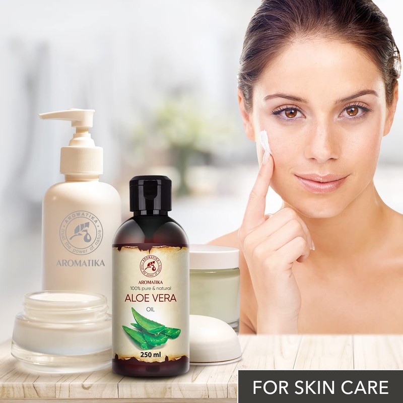 Aloe Vera Oil 250 ml - Aloe Barbadensis Leaf Extract