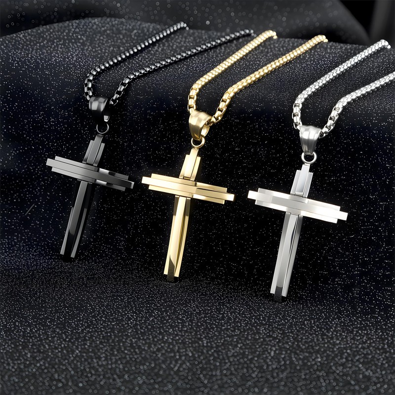 LeapoFaith Polished Pendant for Car Rear View Mirror Decor Stainless