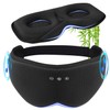Sleep Headphones Bluetooth 5.4 3D Sleep Mask, up to 15-Hour