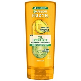 Garnier Fructis Oil Repair 3 Conditioner, 200 ml (PACK OF 2), Nourishing Conditioner, Glow & 2x Nutrition, For Dry Hair, With Avocado, Coconut And Olive Oils
