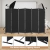 C-Hopetree 6 Panels Room Divider, 6 Ft Tall Indoor Folding
