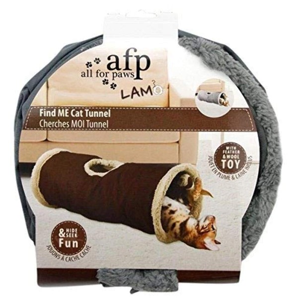 ALL FOR PAWS Find Me Cat Tunnel