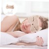 Ipetboom 3D Cartoon USB Heated Eye Mask Thermostatic Sleep Blindfold