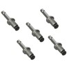 LDEXIN 5pcs 1/4" Shank to 3/8-24UNF Thread Round Shank Lock