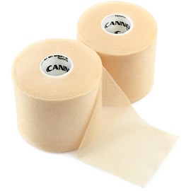 Cannon Sports Pre-Wrap 2-Pack 30 Yards Each Roll Athletic Tape Foam Underwraps for Ankles Wrists Hands Knees Elbows Hair (Natural)