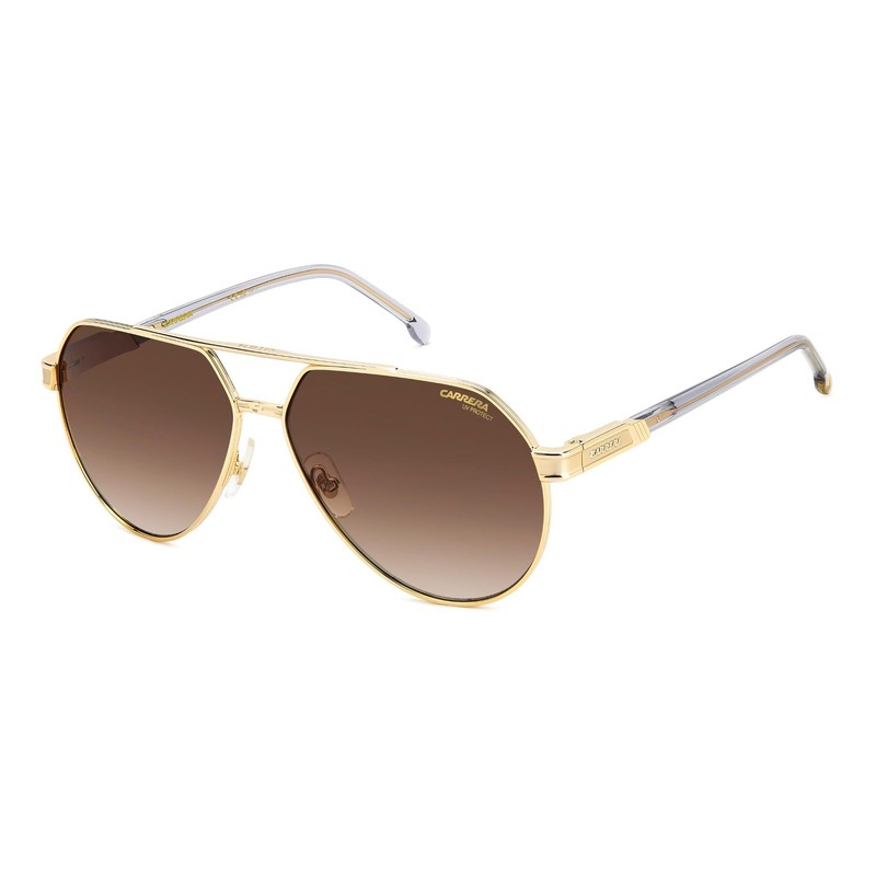 CARRERA 1067/S Sunglasses, Gold/Grey, 62