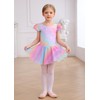 MdnMd Girls Dance Ballet Leotards Dresses for Toddler Ballerina Outfit