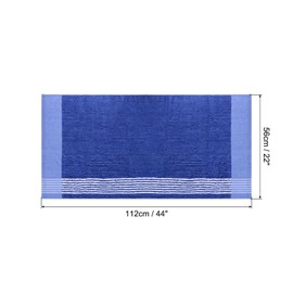 PATIKIL 22" x 44"の大型キャディタオル 1枚入りのキャディスタイルゴルフタオル コ ットン製キャンプタオル ゴルフバッグ ゴルファー ツアープレーヤークラブ用 ブルー・ホワイト