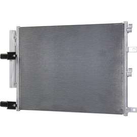 For Ram 2500 2013 14 15 16 17 2018 A/C Condenser | Aluminum | With Receiver Drier | 6.7 Liter | 23.75 x 18 x 0.63 In. Core Size | Replacement For CH3030258 | 74537, 52014736AA