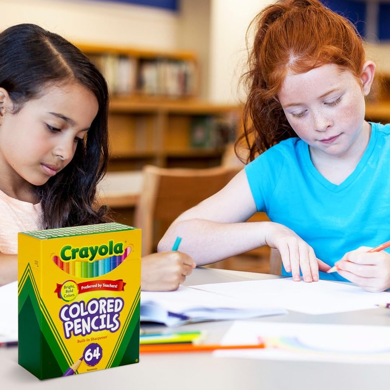 Crayola Mini Colored Pencils (Colors may vary), Coloring Supplies for
