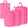 OSDUE 4-Piece Packing Cube Set for Suitcase, Travel Organiser, Suitcase