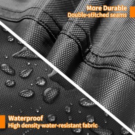 AKEfit Kids Water Table Cover Fit Step2 Rain Showers Splash Pond Water Table, Waterproof Dustproof Outdoor Toys Cover for Water Table for Toddlers 1-3 - Black (Cover Only)