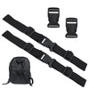 EuAcesry Chest Strap for Backpack, Adjustable Nylon Backpack with Non-Slip