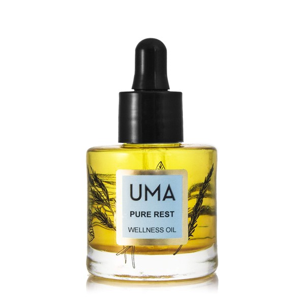 UMA Pure Rest Wellness Oil for Fatigue & Restlessness, Promotes Deep Rest Naturally | 100% Organic Ayurvedic Soothing Essential Oils (1 fl oz | 30 ml)
