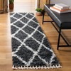 SAFAVIEH Moroccan Tassel Shag Collection Runner Rug - 2'2" x