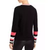 Karl Lagerfeld Paris Heart Sweater Black / Pink Size Small