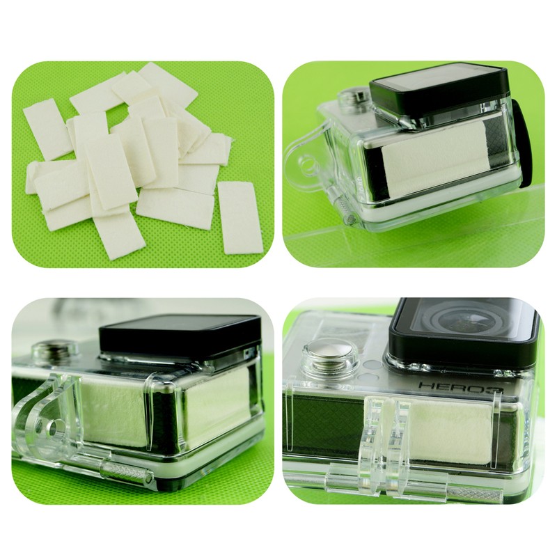 CamKix Anti-Fog Inserts compatible with GoPro Hero and Other Camera