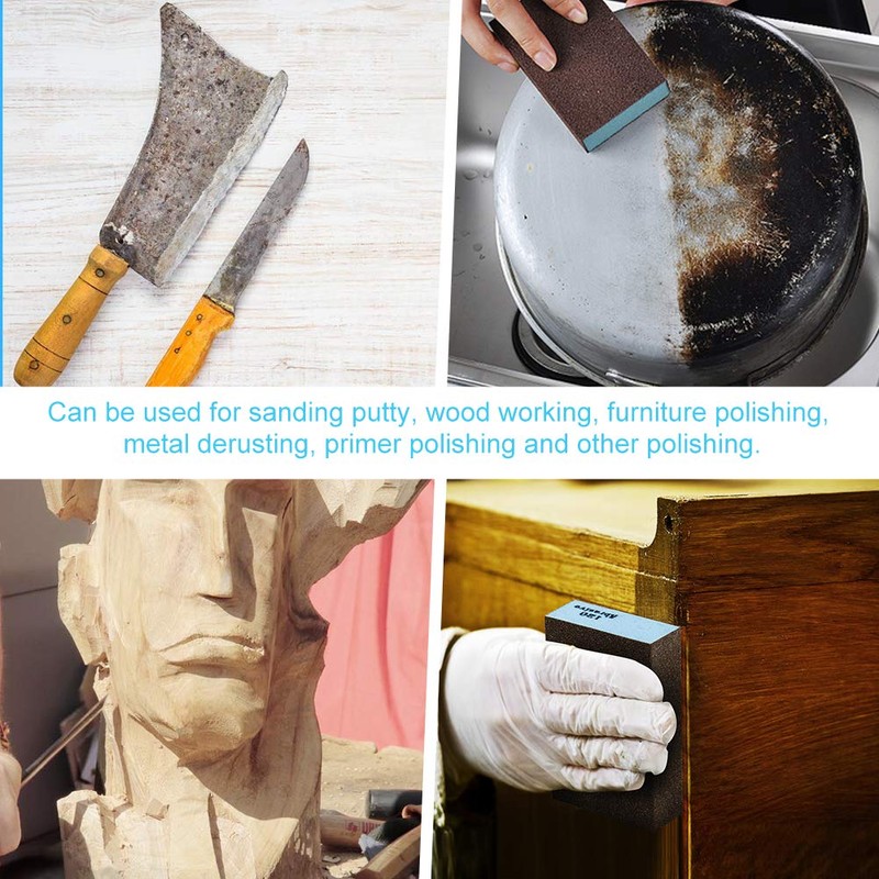 Onarway Sanding Blocks 10 Pack, Coarse and Fine Sanding Sponges