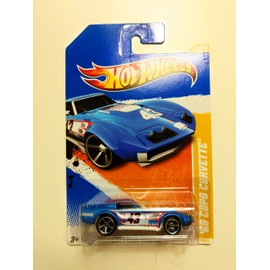 HOT WHEELS 2011 NEW MODELS BLUE '69 COPO CORVETTE 4/50