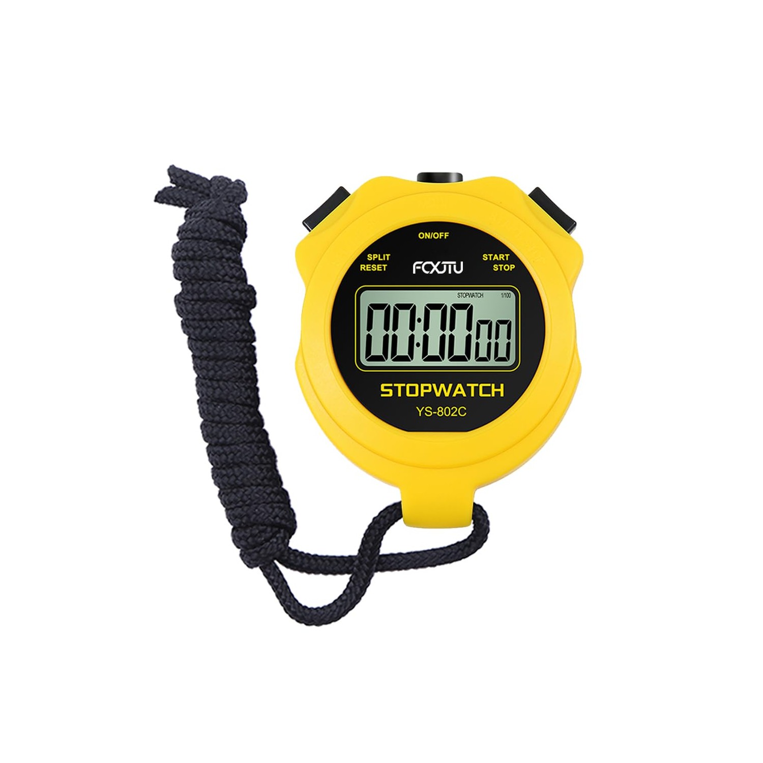 FCXJTU Simple Digital Sports Stopwatch, No Bells, No Clock, No Alarm ...