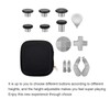 Metal Controller Thumbsticks Set, Detachable Game Controller Button Paddles Set