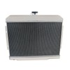 TSMINDUSTR 3 Row Aluminum Radiator Compatible with 1972-1986 Jeep CJ