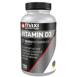 Maxi Nutrition Vitamin D3 2000IU 120 Capsules Capsules 120'S