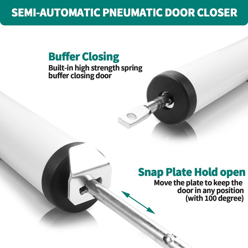 Heavy Duty Pneumatic Screen and Storm Door Closer