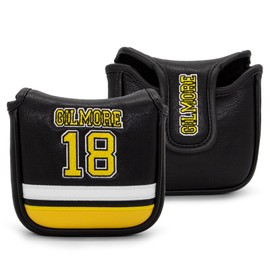 Golf Headcovers Golf Club Head Covers Sports Style Number 18 Premium Leather Driver Fairway(FW) Wood Hybrid(UT) with Number Tags, Golf Blade Mallet Putter Cover