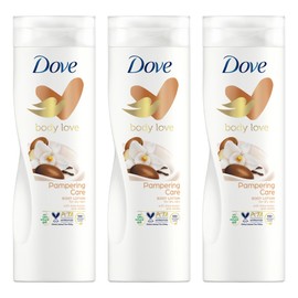Dove Body Love Pampering Care Body Lotion with Shea Butter and Vanilla, 400 ml | for Dry Skin | Click '𝗖𝘂𝘀𝘁𝗼𝗺𝗶𝘀𝗲 𝗡𝗼𝘄' to Make Your Bulk Buy!