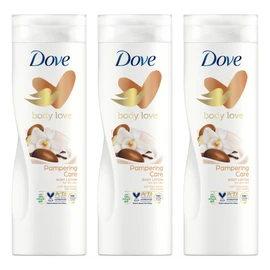 Dove Body Love Pampering Care Body Lotion with Shea Butter and Vanilla, 400 ml | for Dry Skin | Click '𝗖𝘂𝘀𝘁𝗼𝗺𝗶𝘀𝗲 𝗡𝗼𝘄' to Make Your Bulk Buy!