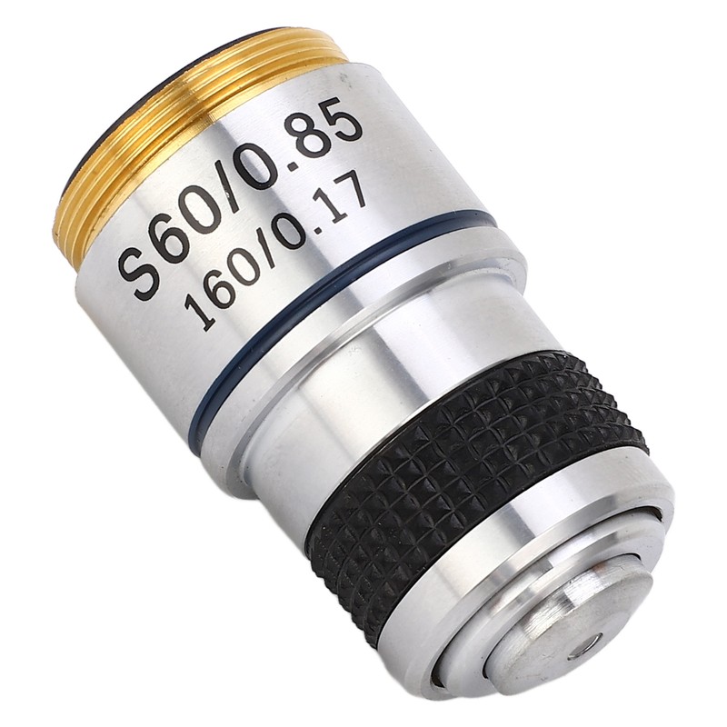 60X Biological Microscope Achromatic Objective Lens RMS Thread 185 Optical