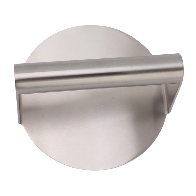 Stainless Steel Burger Press Professional Manual Adjustable Prevents Stick Grill