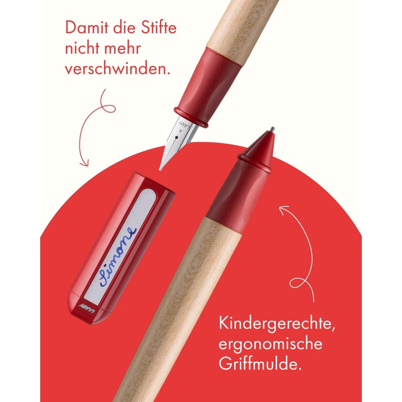 Lamy ABC Learning to Write Set Red Including Gift Box