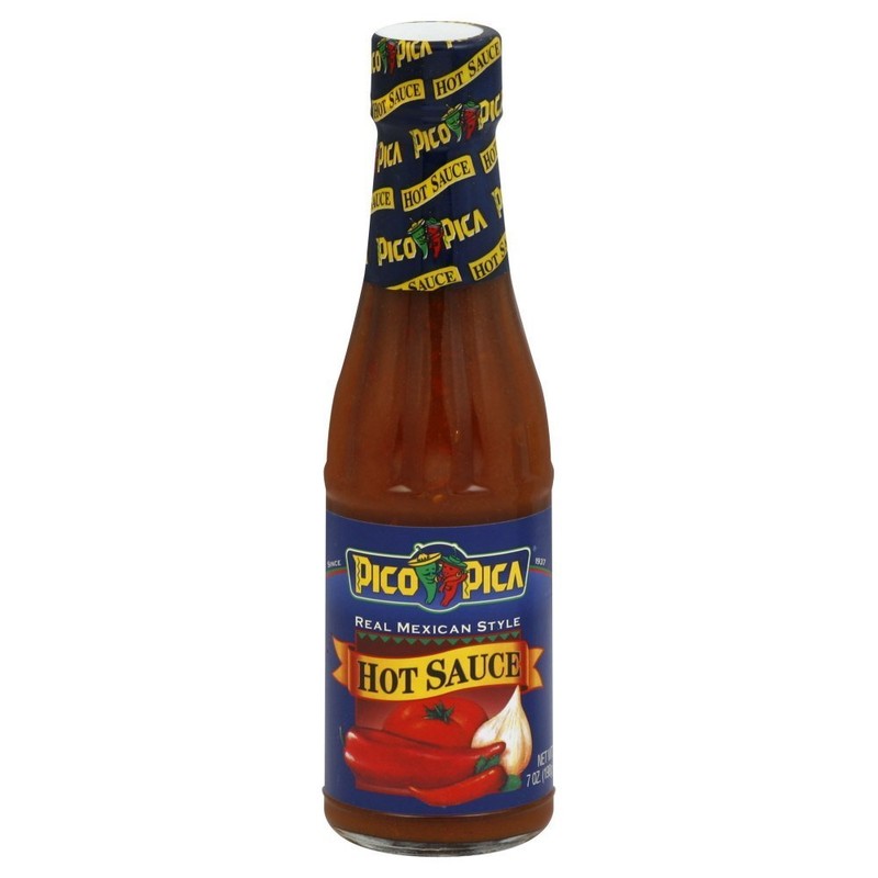 Pico Pica Mexican Hot Sauce 7 Oz (Pack of 6)