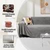 MEETSKY Couch Cover for 3 Cushion Sofa Washable, Cat Scratch