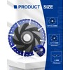 SHDIATOOL 4-1/2 Inch Metal Cutting Diamond Blade All Purpose Cut