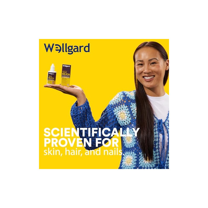 Silicium Supplement, Wellgard True Silica – Stabilised Silicon with Choline
