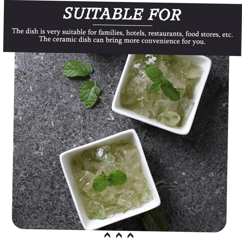 GRIRIW 2pcs Dipping Bowls Small Appetizer Dishes for Sauces Soy