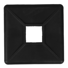 Sosoport Rv Bumper Plug End Cap Durable Square Bumper Caps for Rvs Travel Trailers Compatibility Protects Against Damage from Road Debris Essential Camper Accessories Black