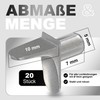 NIMA PARTS Bodentr?ger mit Auflage ?5 mm - 20 Stck