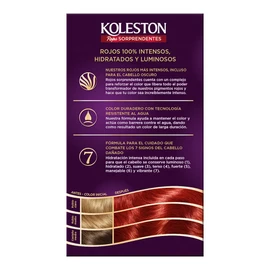 Tinte Permanente Koleston 7744 Rojo Cobrizo Intenso