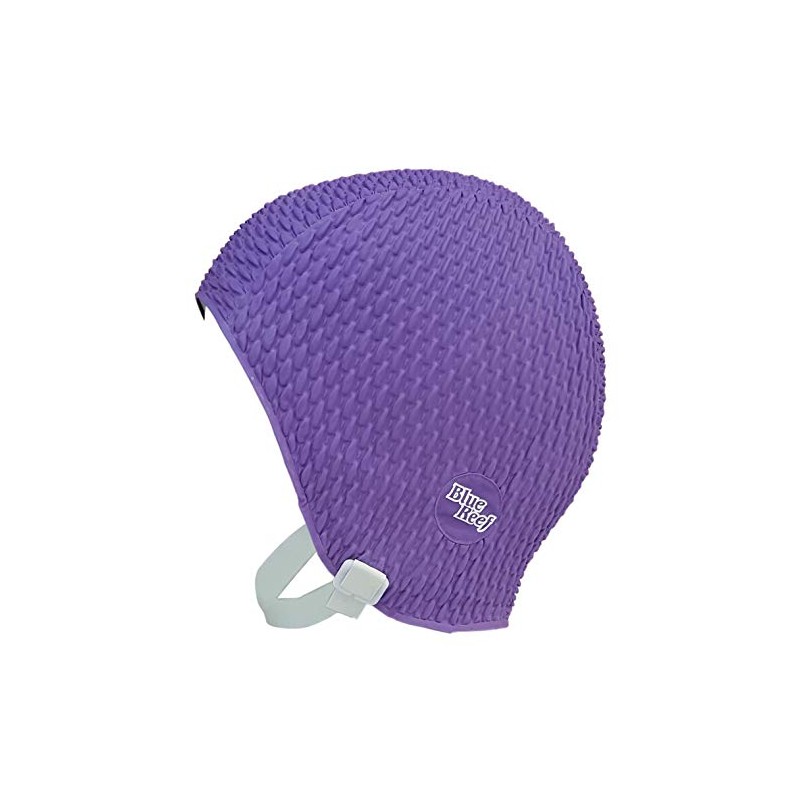 Blue Reef Bubble Pimple Effect Dark Shades Single Solid Colour