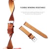 BINLUN Genuine Leather Watch Straps Quick Release Replacement Leather Watch