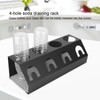 Universal 4 Holes Soda Bottle Drain Drying Rack Dish Drainer