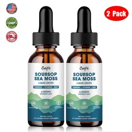 Catfit Organic Soursop Graviola Extract Drops –  for Detox & Immune Support 60ml